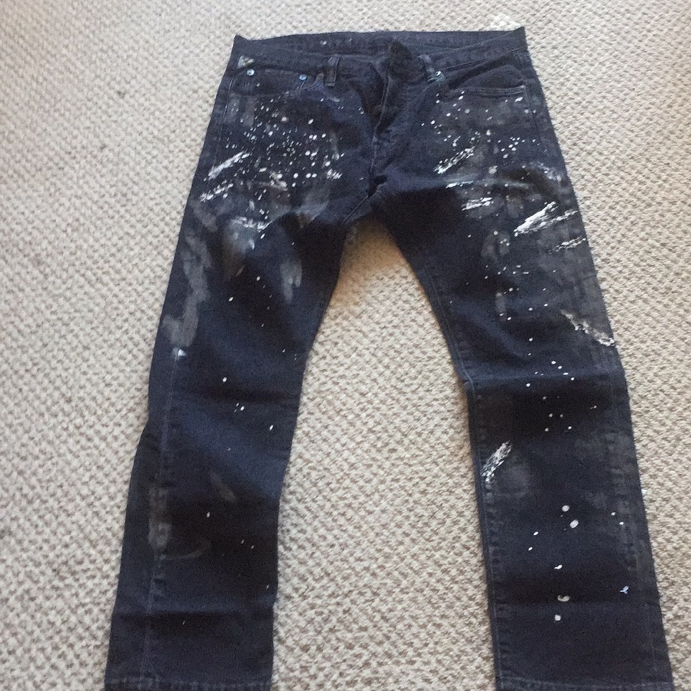 Ralph Lauren Denim & Supply Painted Jeans